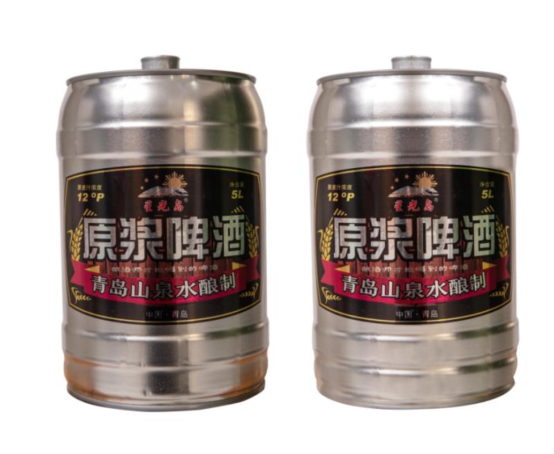 5L桶装星光岛原浆啤酒